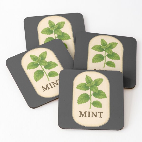 Item preview, Vintage Botanical Herb and Spice Prints: Mint designed and sold by PinUpPizzazz.