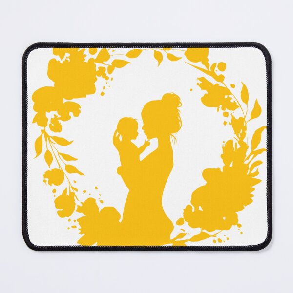 Item preview, Motherhood Bond Floral Silhouette First Mom Celebration designed and sold by BigStar-Cart.