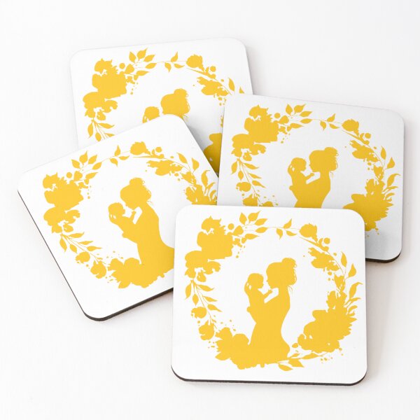 Item preview, Motherhood Bond Floral Silhouette First Mom Celebration designed and sold by BigStar-Cart.