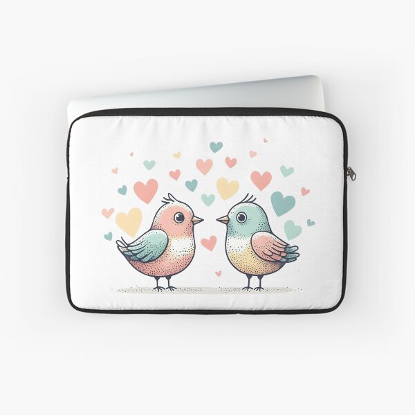 Item preview, Two Birds Fall in Love Dot designed and sold by kimballchoart.