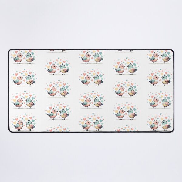 Item preview, Two Birds Fall in Love Dot designed and sold by kimballchoart.