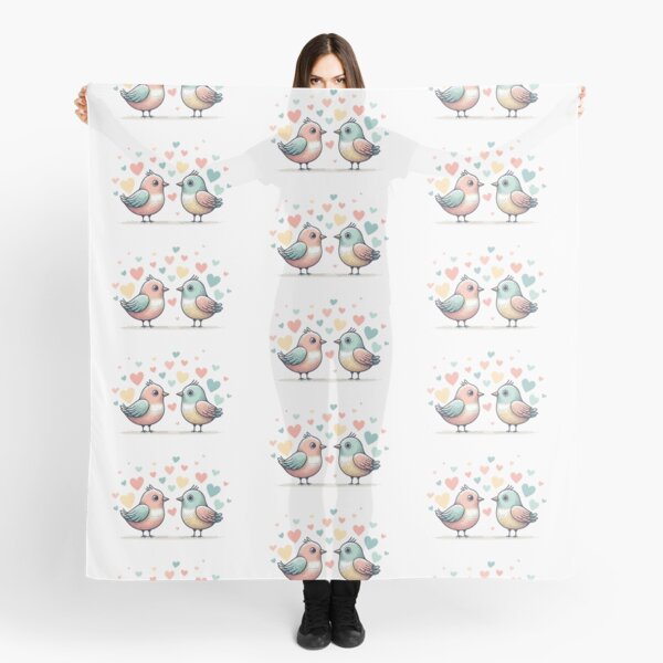 Item preview, Two Birds Fall in Love Dot designed and sold by kimballchoart.