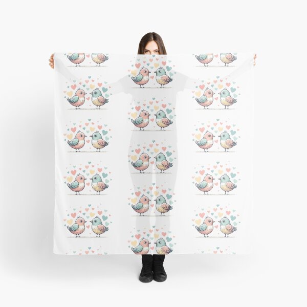 Item preview, Two Birds Fall in Love Dot designed and sold by kimballchoart.