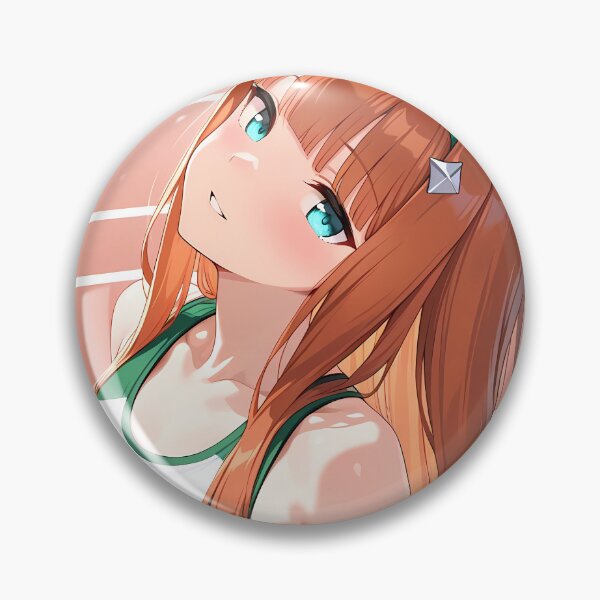 Item preview, Silence Suzuka Confident Athlete Uma Musume Pretty Derby Anime Girl Waifu designed and sold by mildaclairmo.