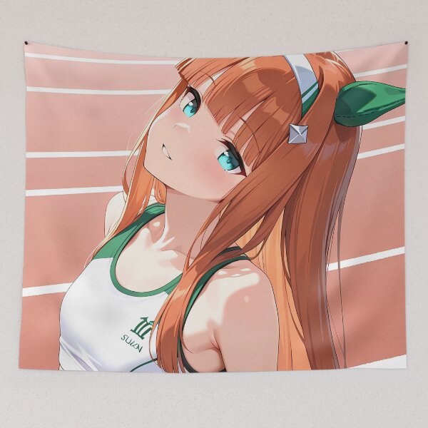 Artikelvorschau, Silence Suzuka Confident Athlete Uma Musume Pretty Derby Anime Girl Waifu entworfen und verkauft von mildaclairmo.