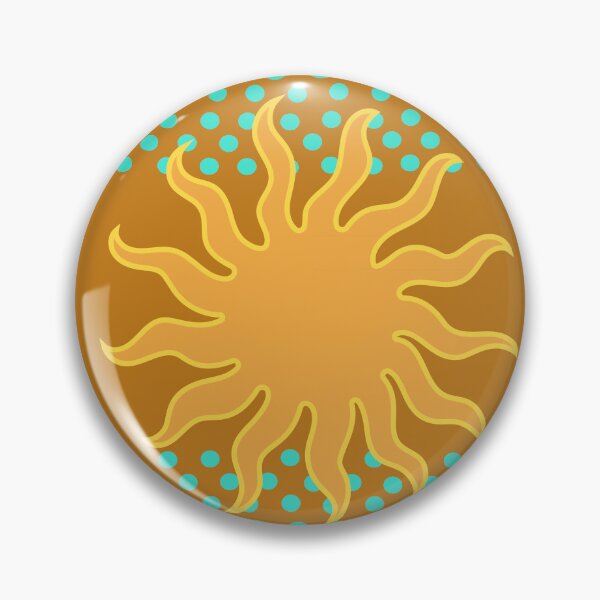 Item preview, Golden Solstice - Retro Boho Sunburst Pattern designed and sold by nineFlorals.