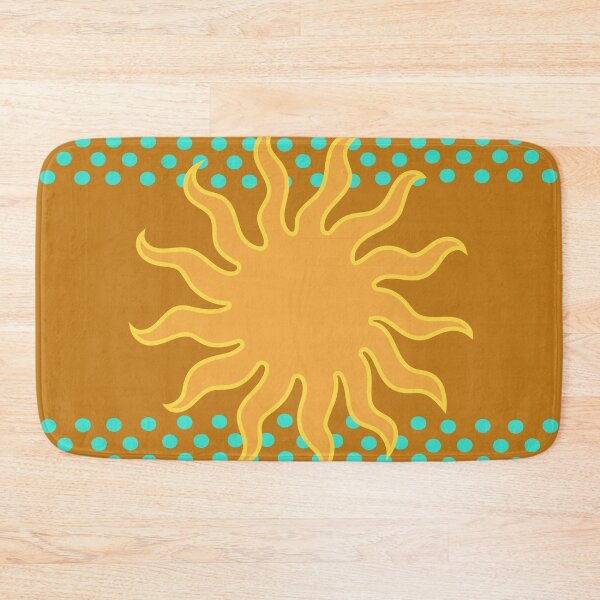 Item preview, Golden Solstice - Retro Boho Sunburst Pattern designed and sold by nineFlorals.