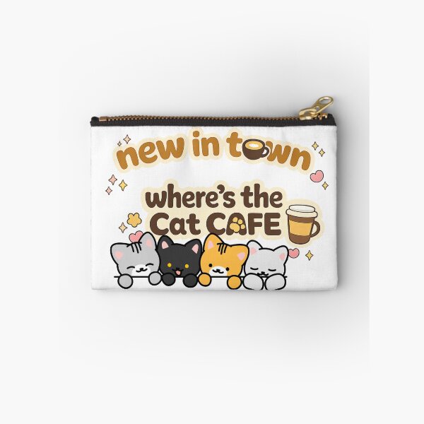 Item preview, New in Town Where’s the Cat Cafe? designed and sold by Taberland.