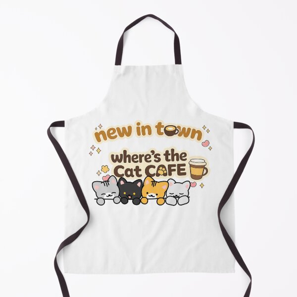 Item preview, New in Town Where’s the Cat Cafe? designed and sold by Taberland.