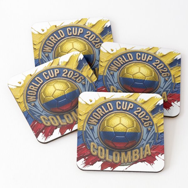 Item preview, World Cup 2026 Colombia Soccer Ball Paint Splash  designed and sold by DigitalArtGhost.