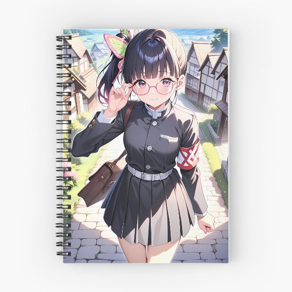 Item preview, Kanao Tsuyuri Demon Slayer School Uniform Village Look designed and sold by mildaclairmo.
