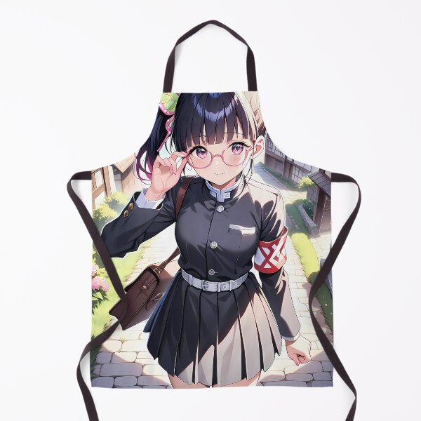 Item preview, Kanao Tsuyuri Demon Slayer School Uniform Village Look designed and sold by mildaclairmo.