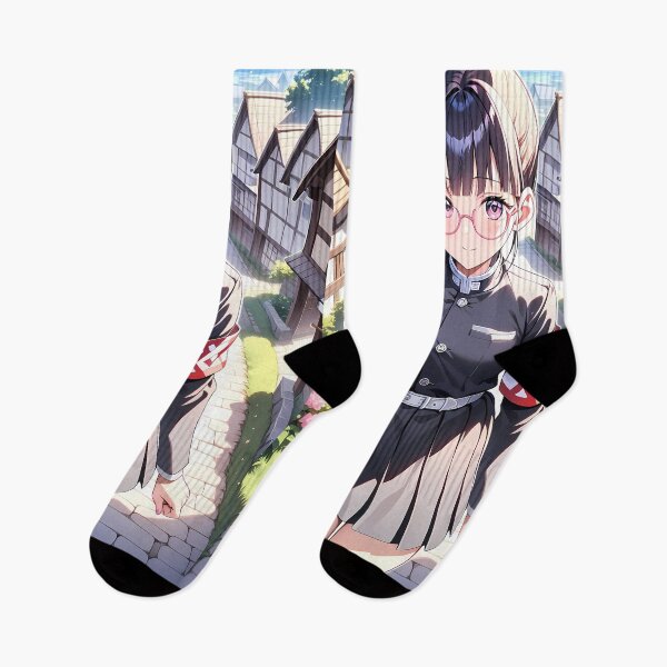 Item preview, Kanao Tsuyuri Demon Slayer School Uniform Village Look designed and sold by mildaclairmo.