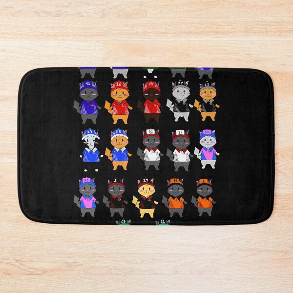 Item preview, F1 Driver Cats designed and sold by OskarDesigns.