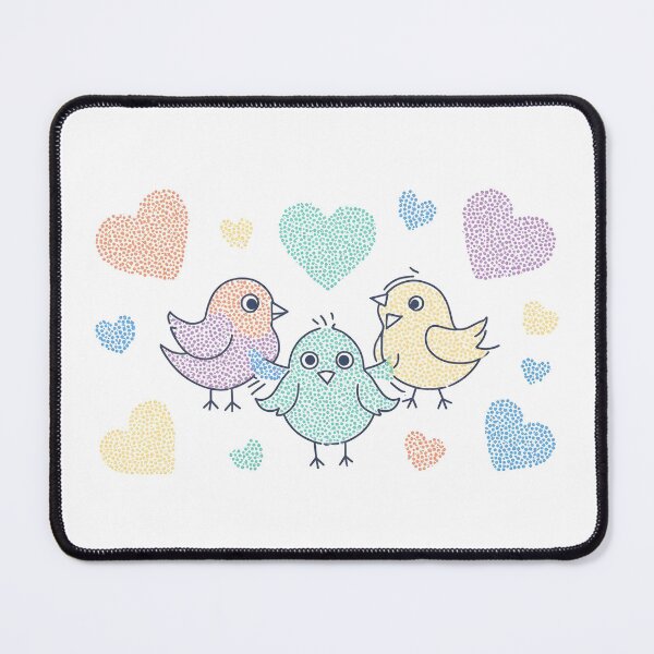 Item preview, Three Birds Love Dot designed and sold by kimballchoart.