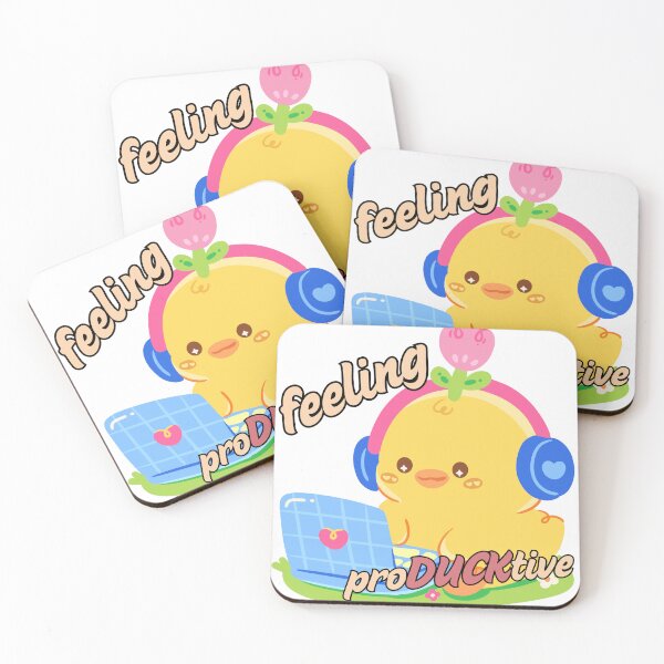 Item preview, feeling proDUCKtive designed and sold by  StudioAlunsina.