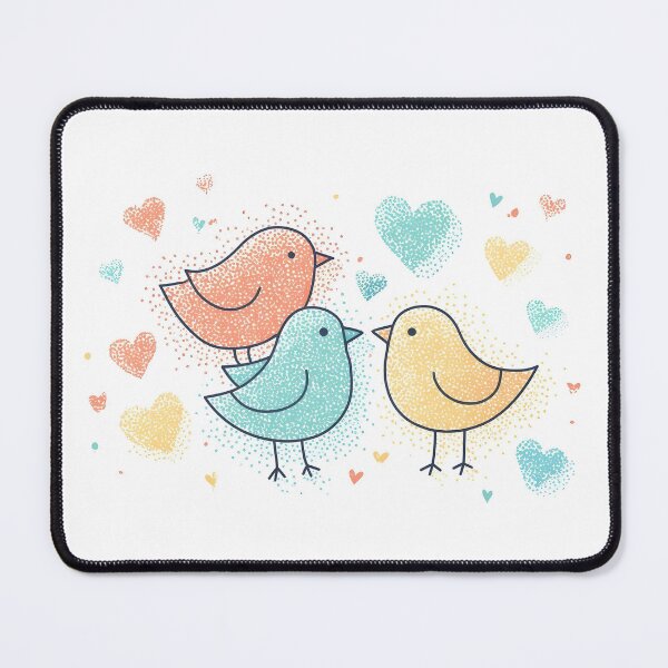 Item preview, Three Little Birds Spread Love Dot designed and sold by kimballchoart.