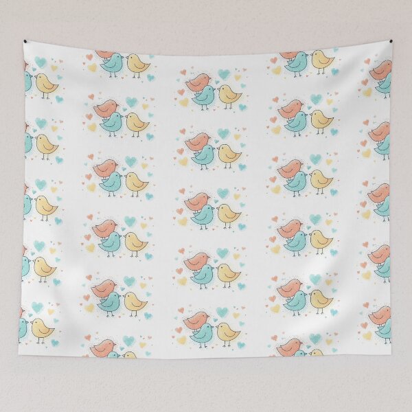 Item preview, Three Little Birds Spread Love Dot designed and sold by kimballchoart.