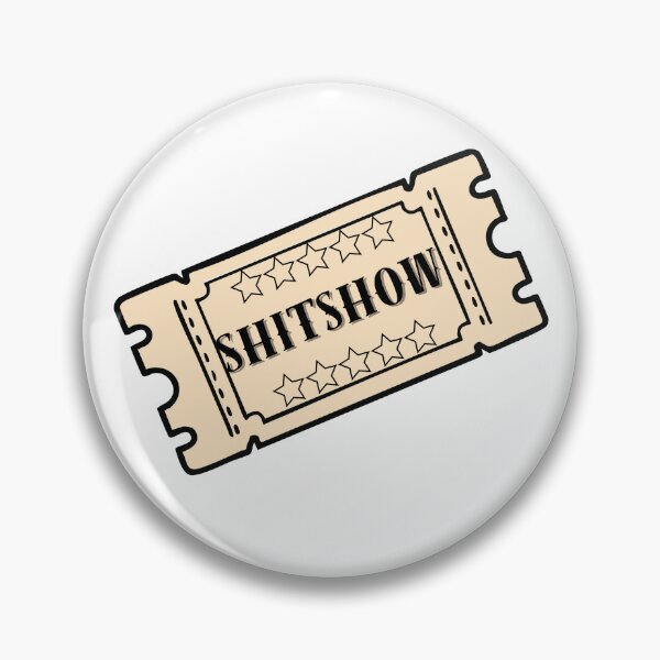 Item preview, shitshow ticket designed and sold by  StudioAlunsina.