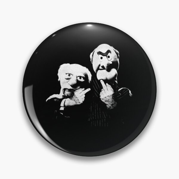 Item preview,  Statler And Waldorf Middle Finger designed and sold by OskarDesigns.
