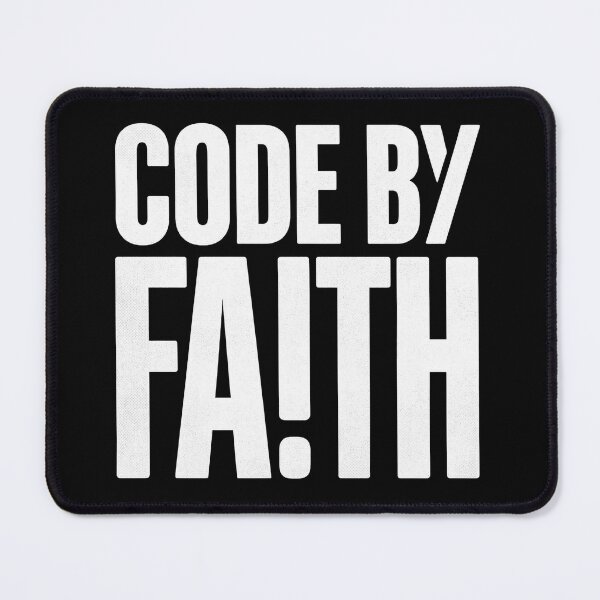 Item preview, Code by Faith Christian Developer Shirt Software Engineer Gift Coding Tee Jesus Programmer Apparel Tech Ministry Top designed and sold by CodeDragon Designs.