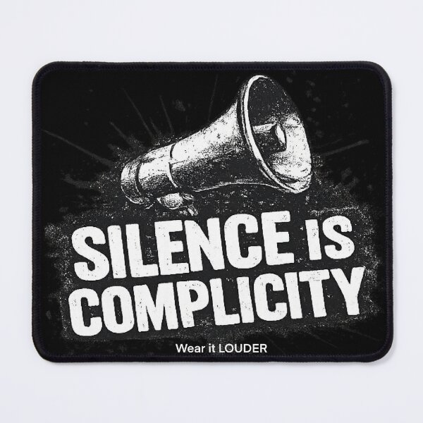 Item preview, Silence Is Complicity – Protest Megaphone Activism Design designed and sold by PRIDE w/ VOLUME.