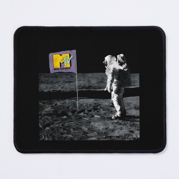Item preview, Mtv Man On The Moon Flag Logo designed and sold by OskarDesigns.