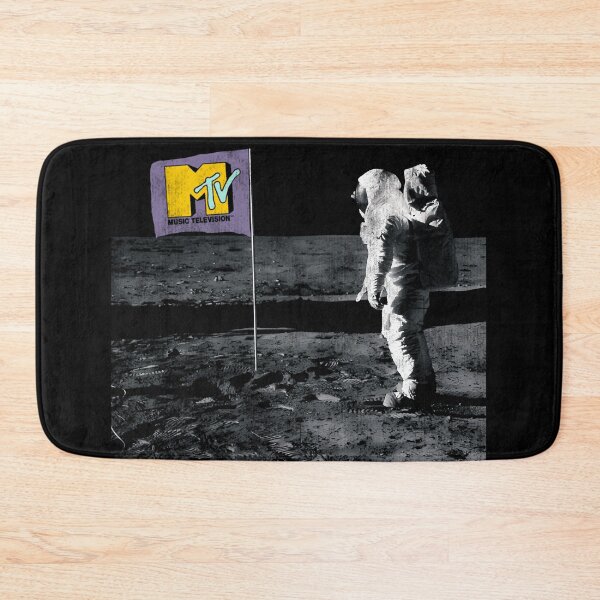 Item preview, Mtv Man On The Moon Flag Logo designed and sold by OskarDesigns.