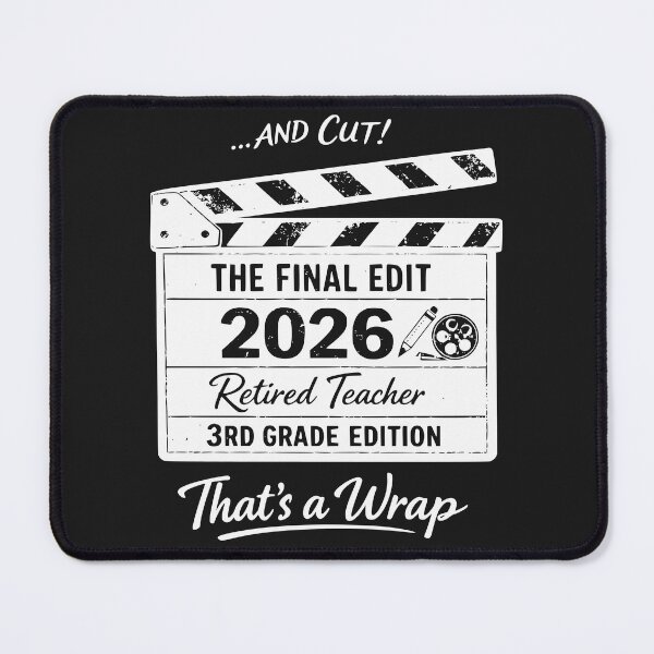 Item preview, Retired 3rd Grade Teacher 2026 Retirement The Final Edit designed and sold by faridman.