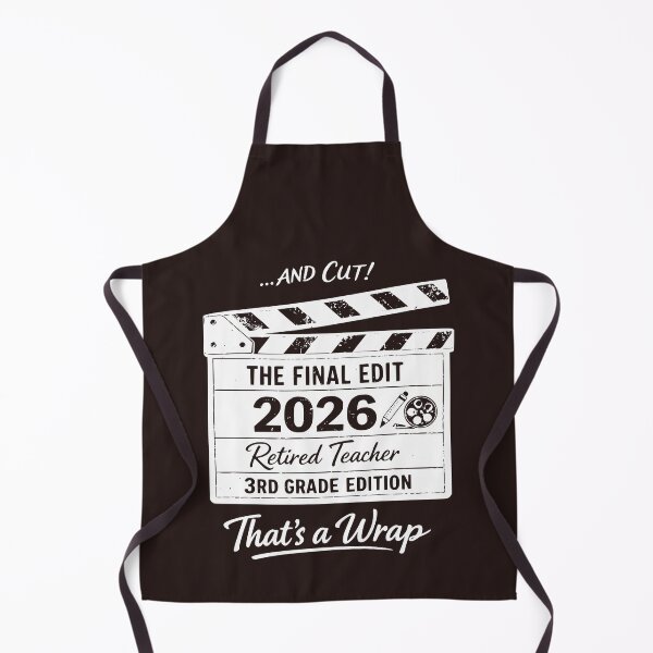Item preview, Retired 3rd Grade Teacher 2026 Retirement The Final Edit designed and sold by faridman.