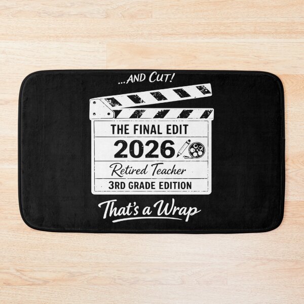 Item preview, Retired 3rd Grade Teacher 2026 Retirement The Final Edit designed and sold by faridman.