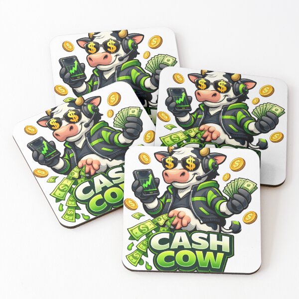 Item preview, Cash Cow Trader – Options Trading Meme, Passive Income Investor, Stock Market Bull designed and sold by VolatilityEdge.
