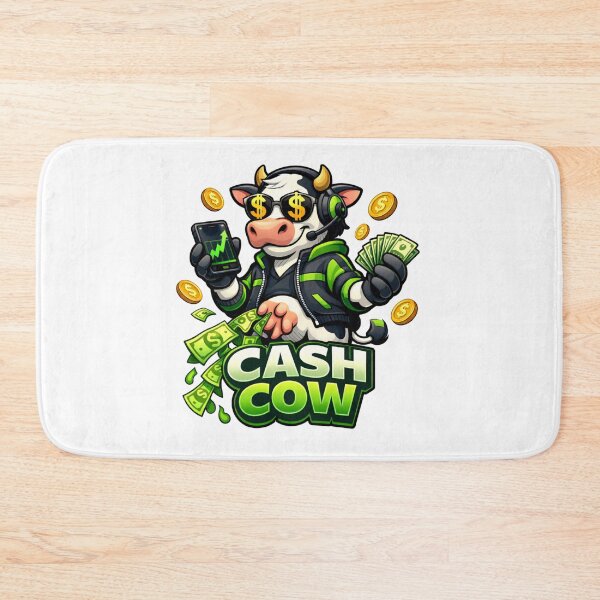 Item preview, Cash Cow Trader – Options Trading Meme, Passive Income Investor, Stock Market Bull designed and sold by VolatilityEdge.