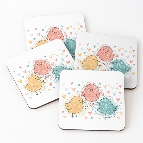 Item preview, Lovely Three Little Birds Dot designed and sold by kimballchoart.