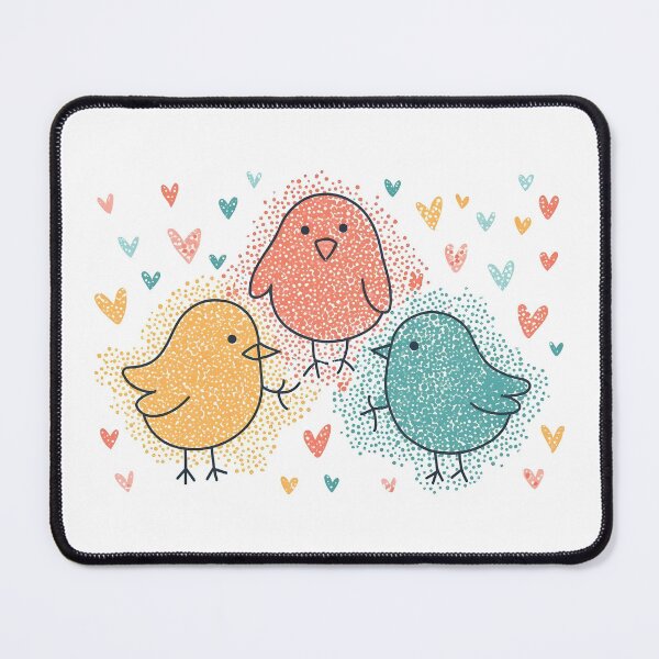 Item preview, Lovely Three Little Birds Dot designed and sold by kimballchoart.