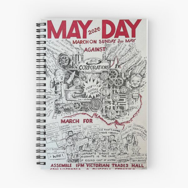 Item preview, Victorian May Day Poster 2026 designed and sold by Gary Shaw.