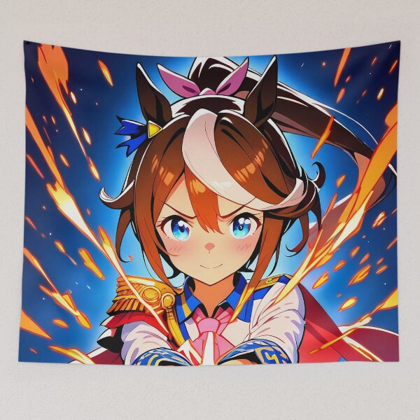 Item preview, Tokai Teio Uma Musume Pretty Derby Glow Burst Action Sparkle designed and sold by mildaclairmo.