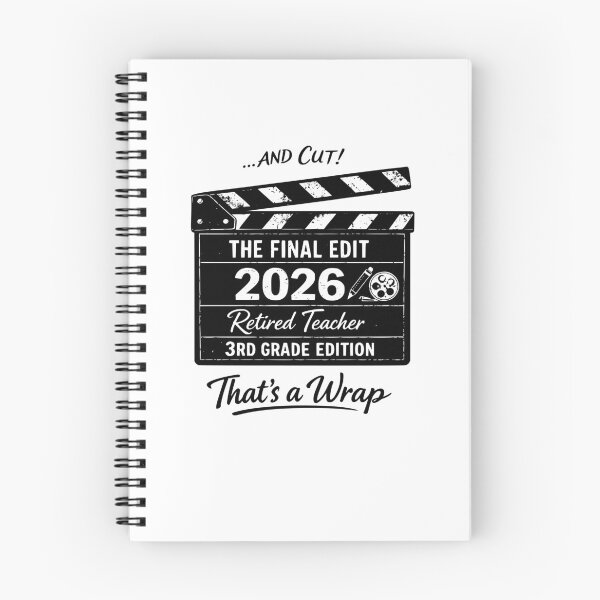 Item preview, Retired 3rd Grade Teacher 2026 Retirement The Final Edit designed and sold by faridman.