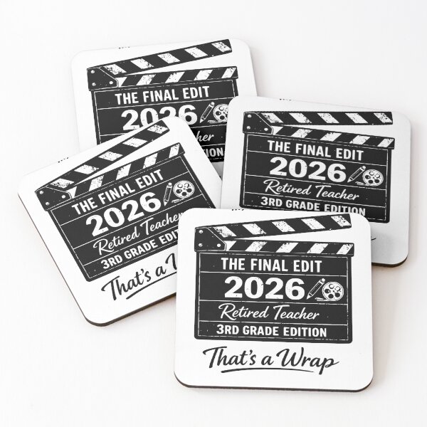 Item preview, Retired 3rd Grade Teacher 2026 Retirement The Final Edit designed and sold by faridman.