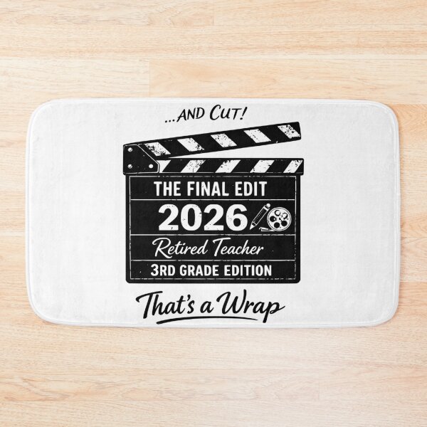 Item preview, Retired 3rd Grade Teacher 2026 Retirement The Final Edit designed and sold by faridman.