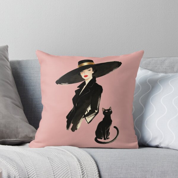 Artikelvorschau, Eine wunderschöne Dame mit einer Katze.  entworfen und verkauft von Natalia-Vlad.
