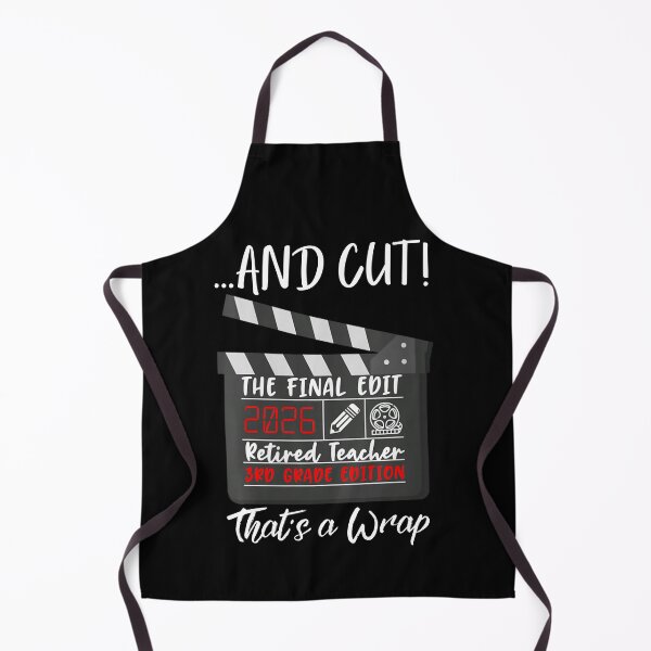 Item preview, Retired Teacher 2026 That's A Wrap 3rd Grade Graduation designed and sold by Ali-printshop.