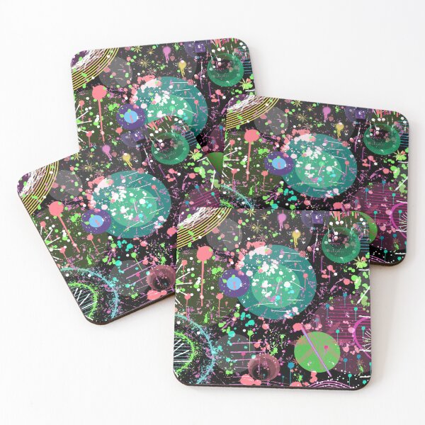 Item preview, Flying Through Space: A Maximalist Abstract  designed and sold by DanielleGensler.
