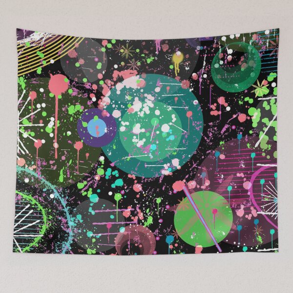 Item preview, Flying Through Space: A Maximalist Abstract  designed and sold by DanielleGensler.