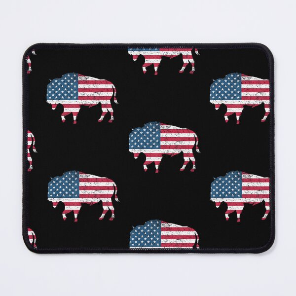 Item preview, American flag USA buffalo Patriotic Bison Women Men designed and sold by Goleon12.