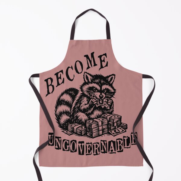 Item preview, Become Ungovernable Raccoon - Meme designed and sold by SpaceDogLaika.