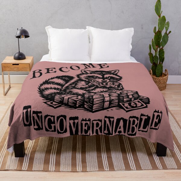 Item preview, Become Ungovernable Raccoon - Meme designed and sold by SpaceDogLaika.