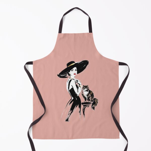 Item preview, A beautiful lady with a cat. designed and sold by Natalia-Vlad.