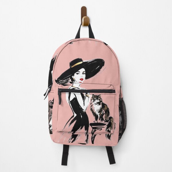 Item preview, A beautiful lady with a cat. designed and sold by Natalia-Vlad.