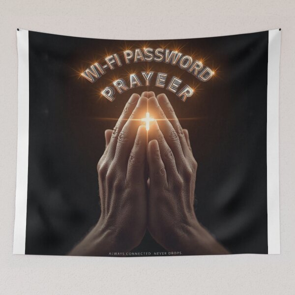 Item preview, Wi-Fi Prayers- Always connected designed and sold by menuelinks.